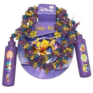 Vintage Disney Winnie The Pooh Jump Rope Rare New Old Stock